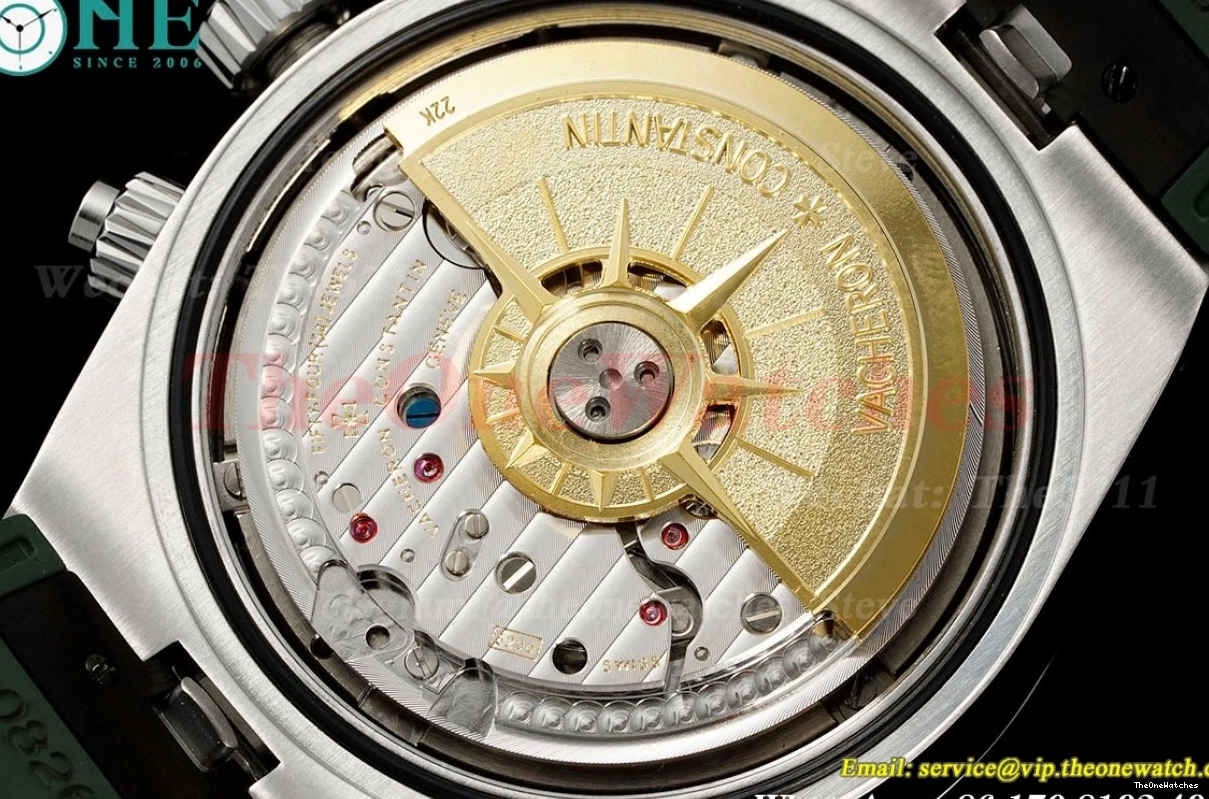 SS Dial Overseas RU Green 8F 5520V A7750 41mm Mod 0509